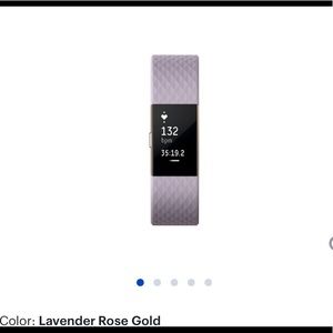 Fitbit Charge 2 (Rose Gold Series )